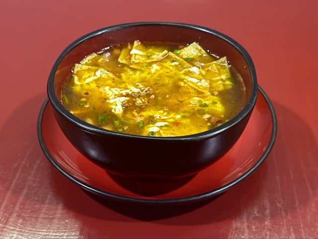 Grilled Chicken Tortilla Soup.