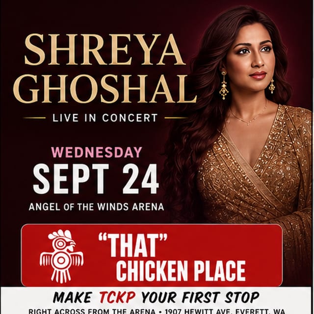 SHREYA GHOSHAL — SEPTEMBER 24