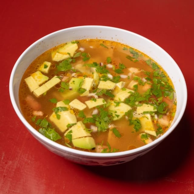 Grilled Chicken Tortilla Soup.