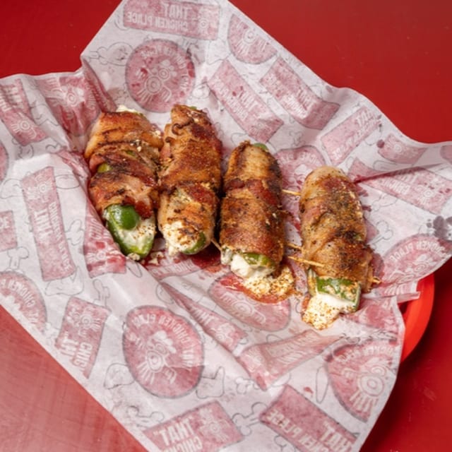 Bacon Wrapped Jalapeños.