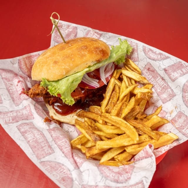 BBQ Chicken Slider (chk.tender).